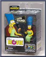 Movie Mayhem Marge from Simpsons - Movie - Basic Series manufactured by McFarlane [Front]