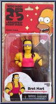 Bret Hart from Simpsons - Series 3 manufactured by Neca [Front]