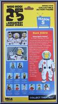 Buzz Aldrin from Simpsons - Series 4 manufactured by Neca [Back]