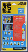 Marge Simpson from Simpsons - Series 4 manufactured by Neca [Back]