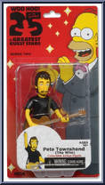 Pete Townshend (The Who) from Simpsons - Series 2 manufactured by Neca [Front]