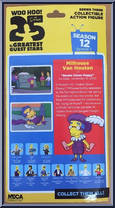 Poet Milhouse from Simpsons - Series 3 manufactured by Neca [Back]