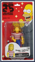 Roger Daltrey from Simpsons - Series 2 manufactured by Neca [Front]