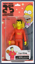 Yao Ming from Simpsons - Series 1 manufactured by Neca [Front]