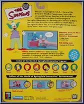 Krusty the Clown from Simpsons - Series  1 manufactured by Playmates [Back]