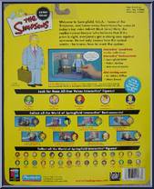 Lionel Hutz from Simpsons - All-Star Voices - Series 2 manufactured by Playmates [Back]
