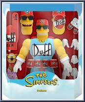 Duffman from Simpsons - Ultimates manufactured by Super7 [Front]