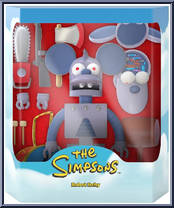 Robot Itchy from Simpsons - Ultimates manufactured by Super7 [Front]
