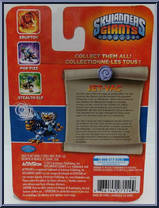 Jet-Vac from Skylanders - Giants - Keychains manufactured by Activision [Back]
