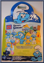 Golden Smurfette from Smurfs - Blind Packs manufactured by Mega Bloks [Front]