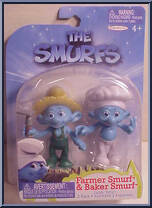 Farmer Smurf & Baker Smurf Action Figure