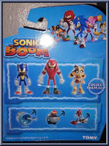 Sonic (with The Ancients' Crystal) from Sonic Boom - 3" Scale manufactured by Tomy [Back]