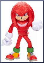 Knuckles from Sonic the Hedgehog 3 - Basic Series manufactured by Jakks Pacific [Loose]