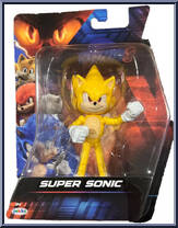 Super Sonic from Sonic the Hedgehog 3 - Basic Series manufactured by Jakks Pacific [Front]