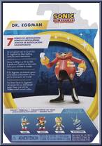 Dr. Eggman from Sonic the Hedgehog - Mini manufactured by Jakks Pacific [Back]