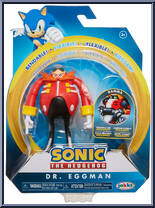 Dr. Eggman (with Gamma Disk) from Sonic the Hedgehog - Basic Series manufactured by Jakks Pacific [Front]