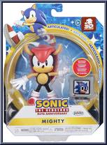 Mighty (with 1 Up Monitor) from Sonic the Hedgehog - Basic Series manufactured by Jakks Pacific [Front]