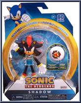 Shadow (with Soccer Ball) from Sonic the Hedgehog - Basic Series manufactured by Jakks Pacific [Front]