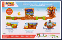 Super Sonic Deluxe Playset from Sonic the Hedgehog - Go Go Racers manufactured by Jakks Pacific [Back]