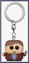 Cartman (Faith + 1) from South Park - Pop! Keychains manufactured by Funko [Loose]