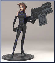 Agent 8 from Spawn - Series 32 - Adventures of Spawn 2 manufactured by McFarlane [Loose]