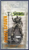 Pirate Spawn (Silver) from Spawn - Trading Figures - Series 2 manufactured by McFarlane [Front]