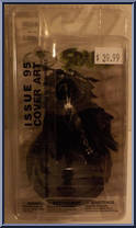 Spawn (Issue 95 Cover Art) (Black) from Spawn - Trading Figures - Series 2 manufactured by McFarlane [Front]