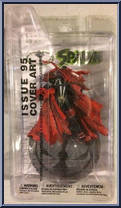 Spawn (Issue 95 Cover Art) from Spawn - Trading Figures - Series 2 manufactured by McFarlane [Front]
