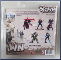 Zera from Spawn - Series 29 - Evolutions manufactured by McFarlane [Back]