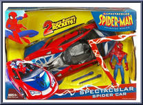 Spectacular Spider-Car from Spectacular Spider-Man (Animated) - Vehicles manufactured by Hasbro [Front]