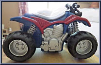 ATV from Spider-Man (2000) - Bump 'N Go manufactured by Toy Biz [Loose]