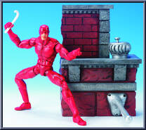 Daredevil from Spider-Man (2000) - Series  6 manufactured by Toy Biz [Loose]