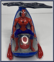 Helicopter from Spider-Man (2000) - Bump 'N Go manufactured by Toy Biz [Loose]