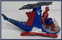 Helicopter from Spider-Man (2000) - Bump 'N Go manufactured by Toy Biz [Loose]