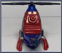 Helicopter from Spider-Man (2000) - Bump 'N Go manufactured by Toy Biz [Loose]