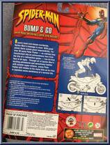 Motorcycle from Spider-Man (2000) - Bump 'N Go manufactured by Toy Biz [Back]