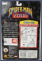 Spider-Man from Spider-Man (2000) - 2000 manufactured by Toy Biz [Back]
