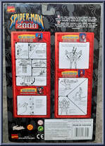 Spider-Man (Sky Sled) from Spider-Man (2000) - 2000 manufactured by Toy Biz [Back]