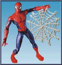 Spider-Man (Super-Poseable) from Spider-Man (2000) - Series  3 manufactured by Toy Biz [Loose]