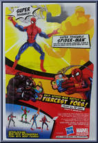 Spider-Man (Super Poseable) from Spider-Man (2010) - Wave 1 manufactured by Hasbro [Back]