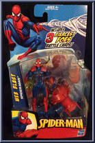 Spider-Man (Web Blast) from Spider-Man (2010) - Wave 2 manufactured by Hasbro [Back]