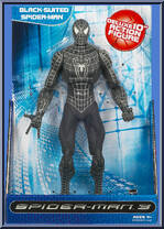 Spider-Man (Black Costume) from Spider-Man 3 - Movie - 10" Scale manufactured by Hasbro [Front]