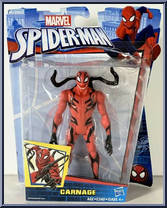 Carnage from Spider-Man (Animated) - Basic Series manufactured by Hasbro [Front]