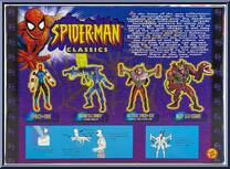 4-Pack from Spider-Man - Classics - Multi-Packs manufactured by Toy Biz [Back]