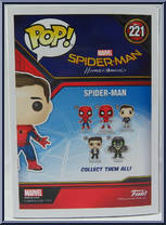 Spider-Man from Spider-Man - Spider-Man Homecoming Pop! manufactured by Funko [Back]