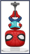 Spider-Man (Upside Down) from Spider-Man - Spider-Man Homecoming Pop! manufactured by Funko [Loose]