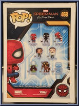 Spider-Man (Hero Suit) from Spider-Man - Spider-Man Far From Home Pop! manufactured by Funko [Back]