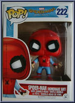 Spider-Man (Homemade Suit) (Masked) from Spider-Man - Spider-Man Homecoming Pop! manufactured by Funko [Front]