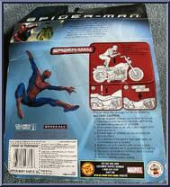 Spider-Man Harley from Spider-Man - Movie - Bump & Go Cycle manufactured by Toy Biz [Back]