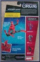 Spider-Man (Hurricane Kick) from Spider-Man Origins - Series 1 manufactured by Hasbro [Back]